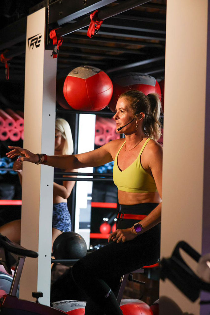 Woman working out